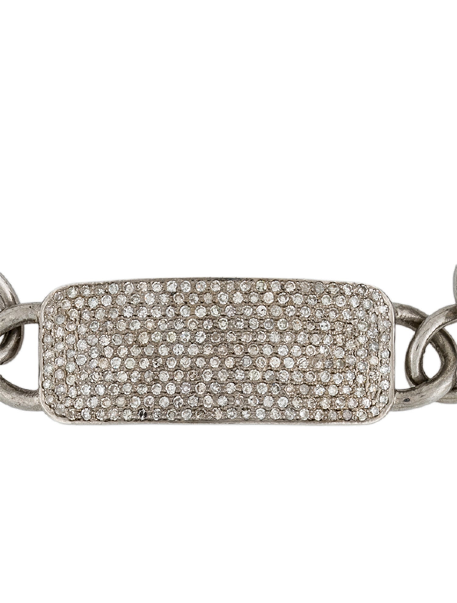 Sheryl Lowe Diamond ID Bracelet