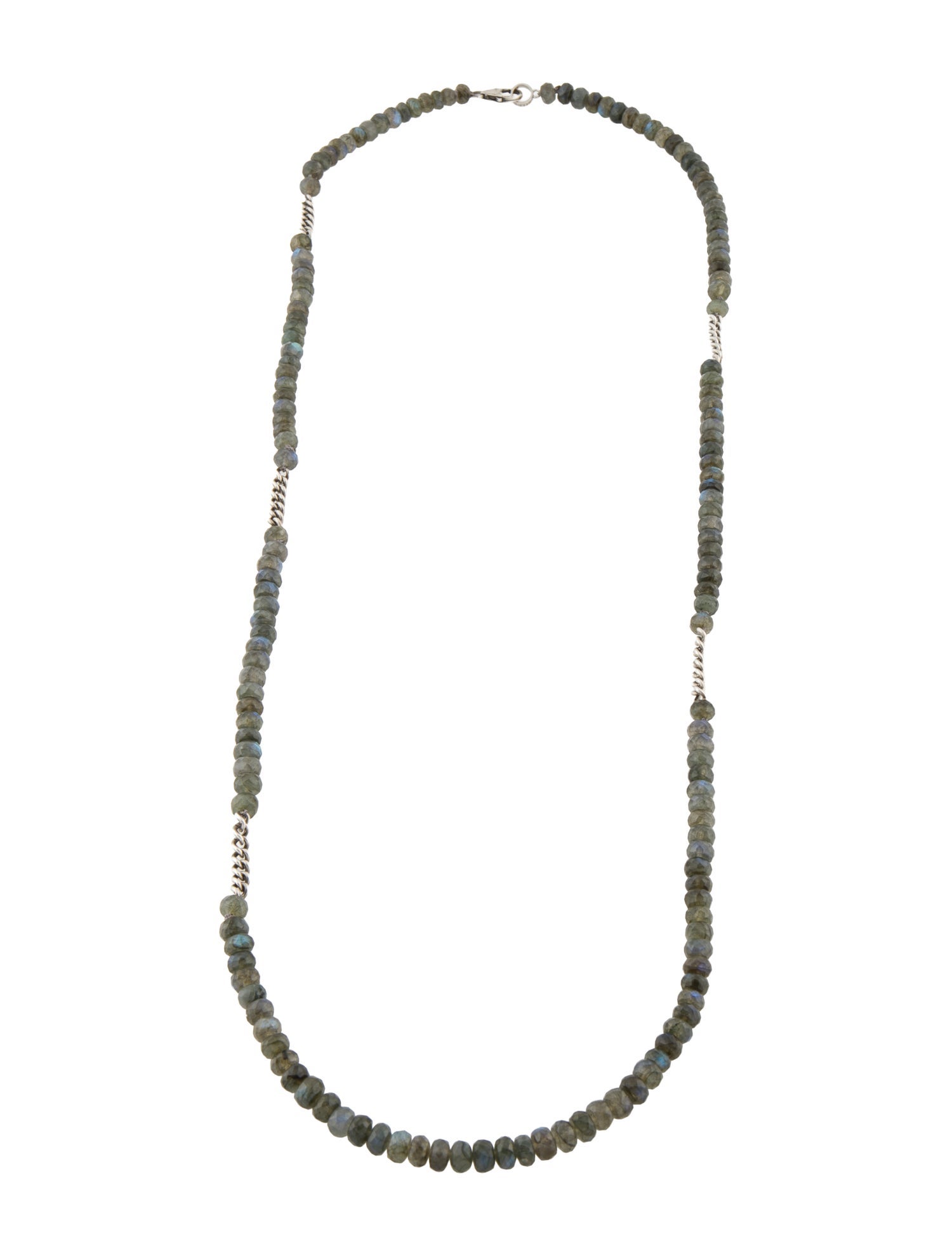 Sheryl Lowe Labradorite Beaded Necklace