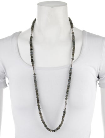 Sheryl Lowe Labradorite Beaded Necklace