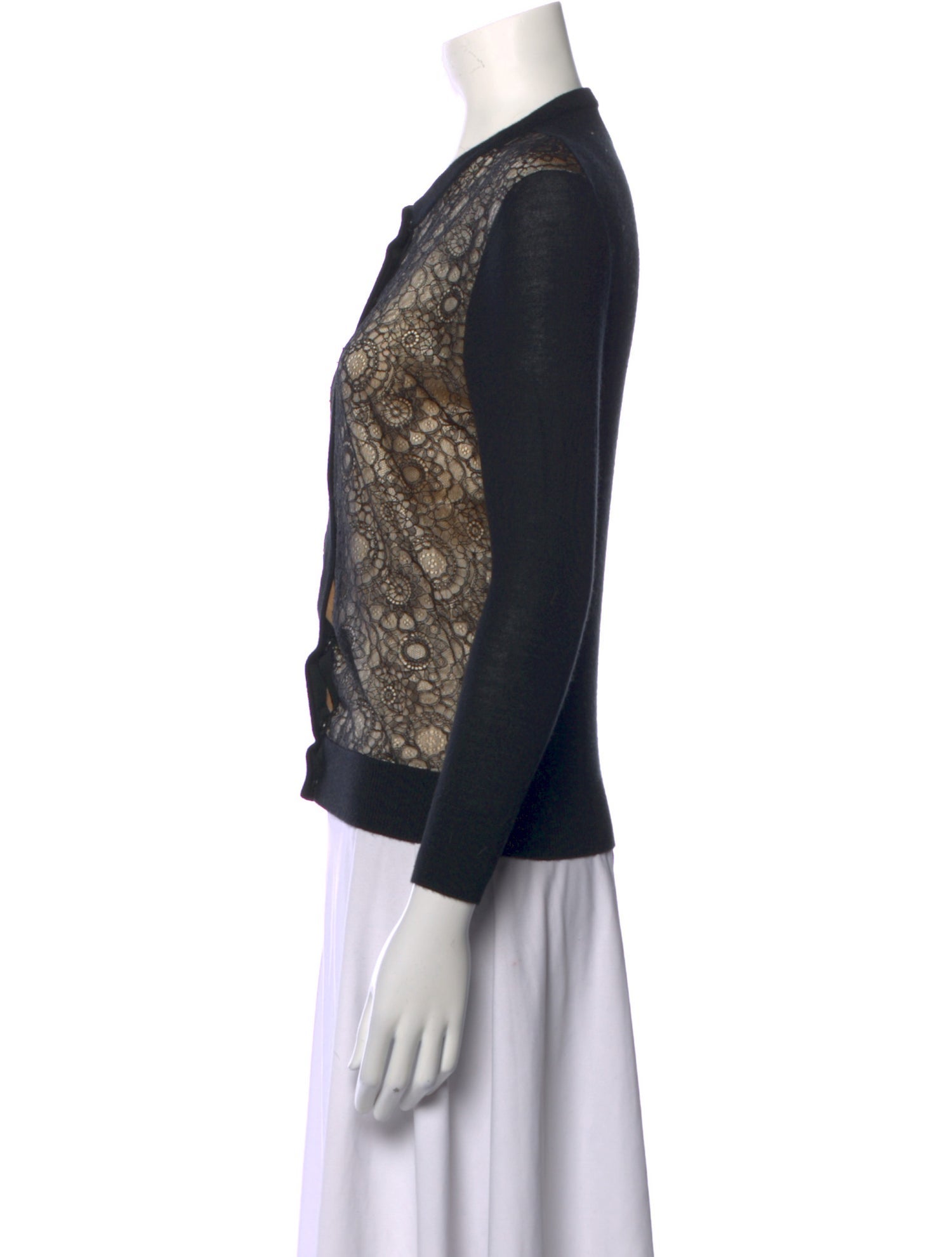 L'Wren Scott Wool Printed Sweater