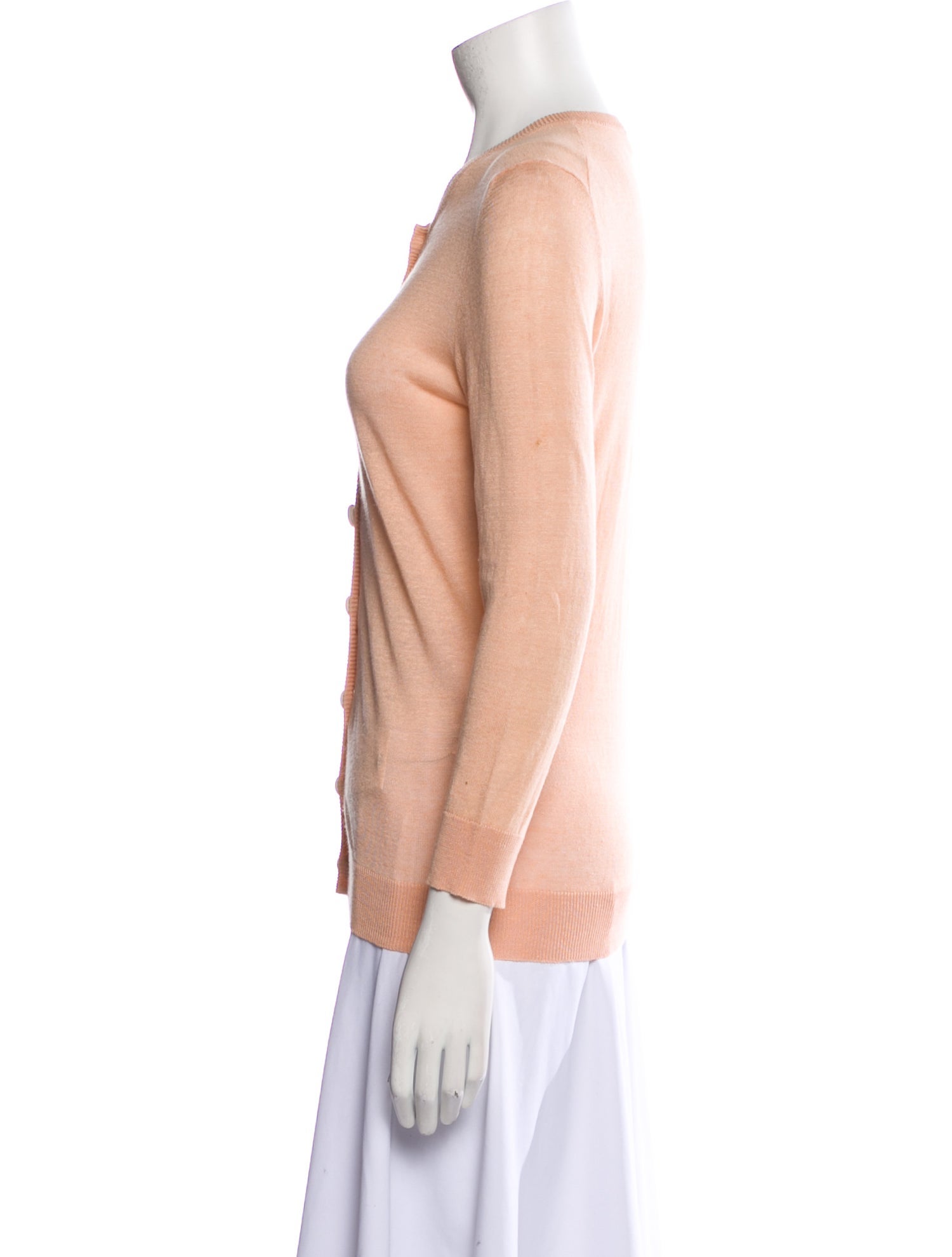 L'Wren Scott Linen Crew Neck Sweater