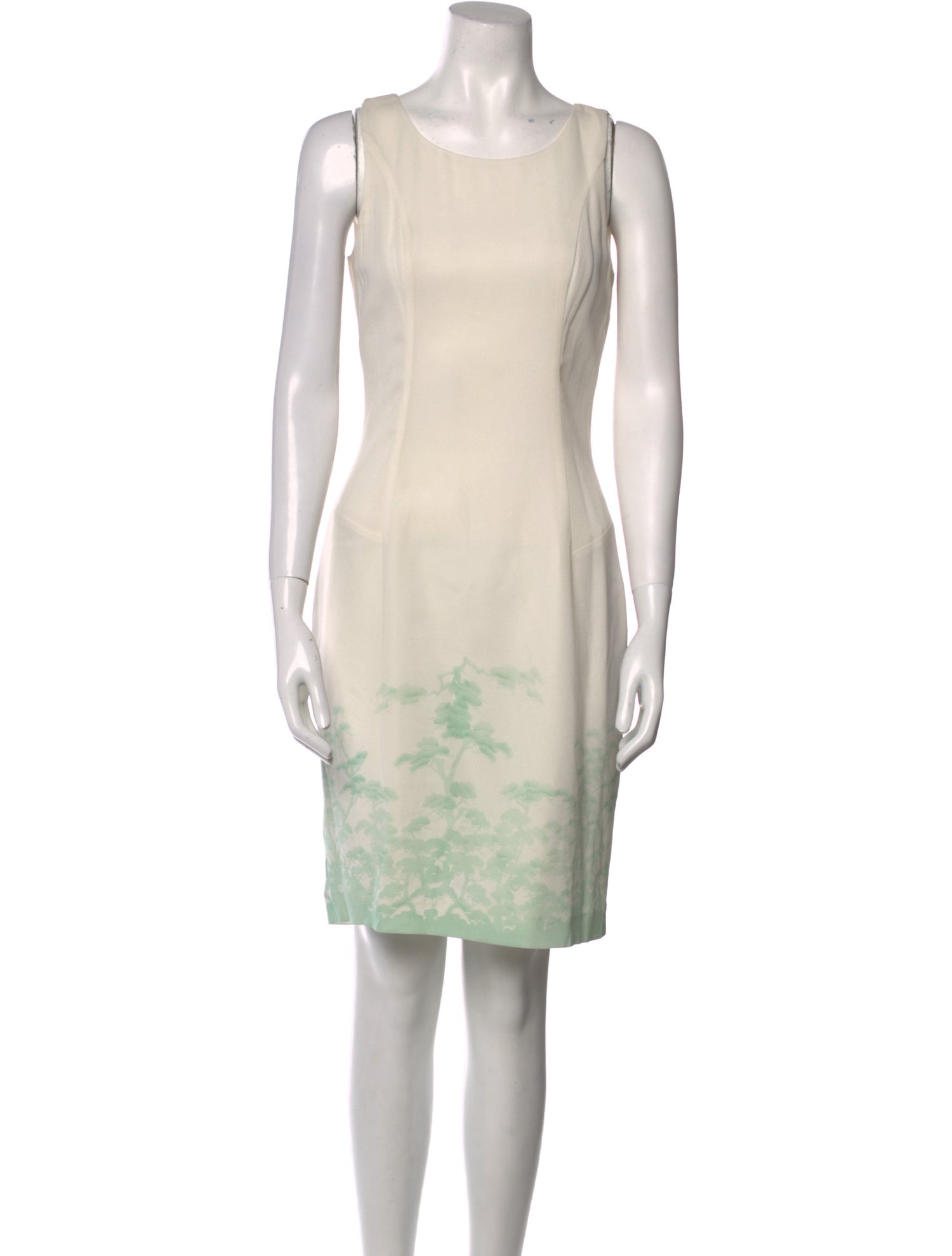 L'Wren Scott Printed Knee-Length Dress
