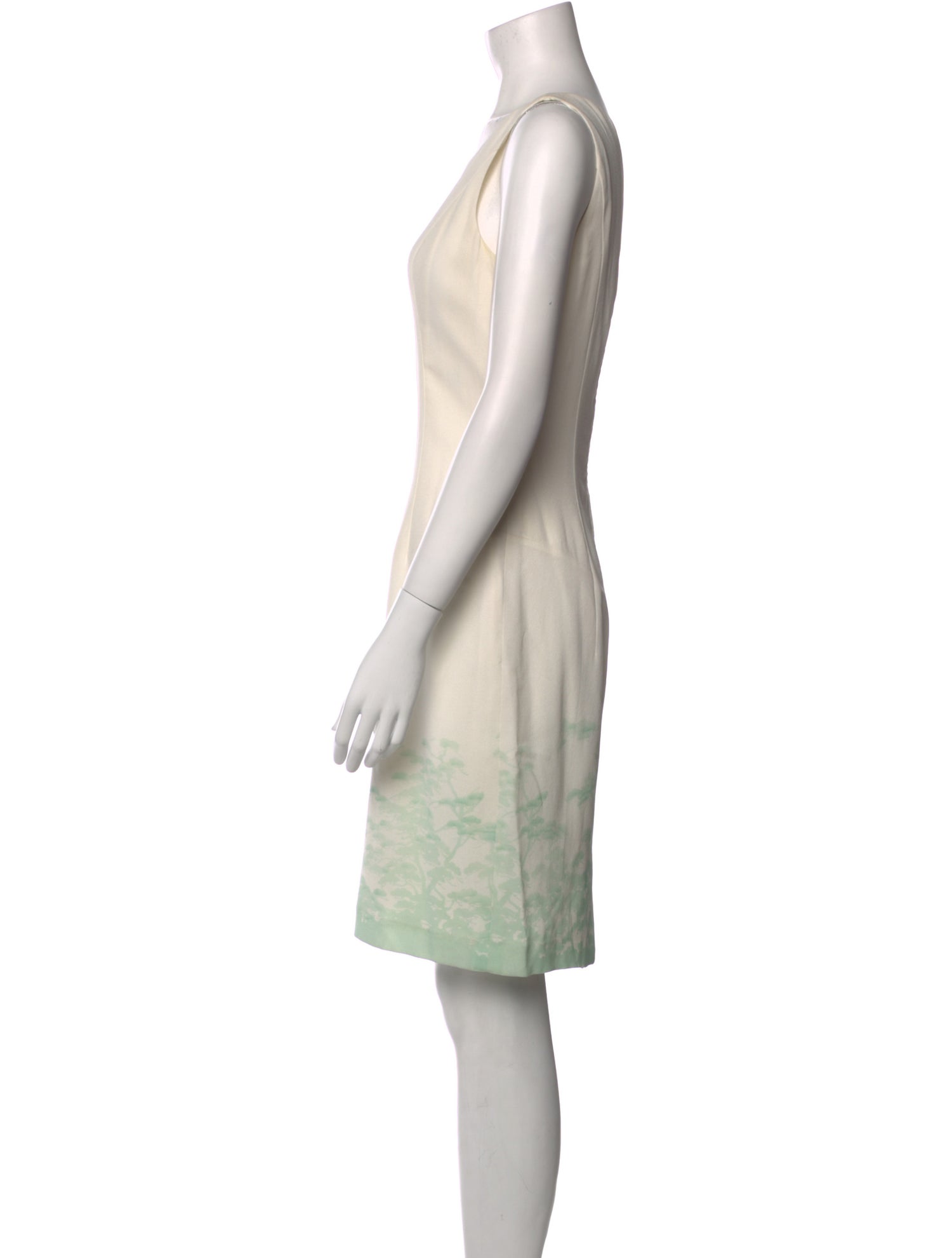 L'Wren Scott Printed Knee-Length Dress