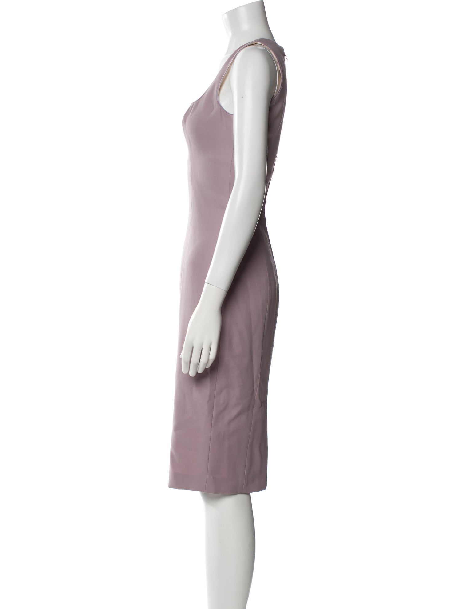 L'Wren Scott Virgin Wool Knee-Length Dress