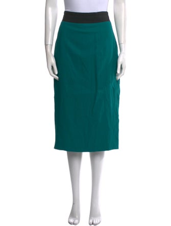 L'Wren Scott Wool Midi Length Skirt