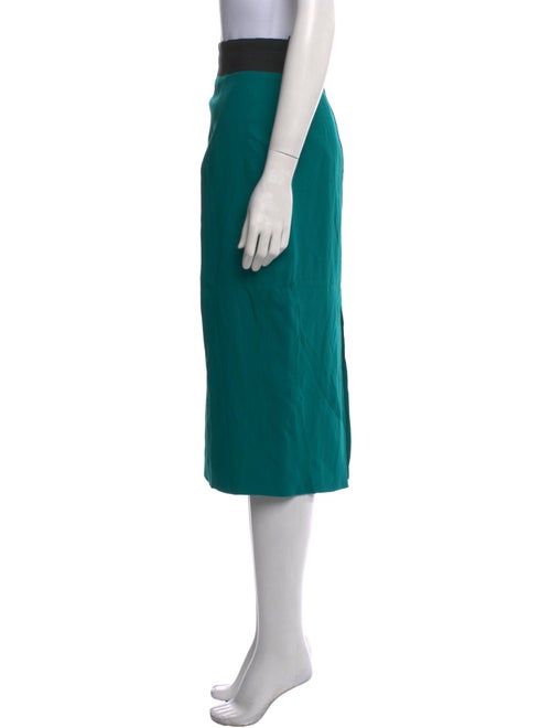 L'Wren Scott Wool Midi Length Skirt