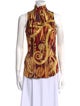L'Wren Scott Wool Printed Blouse