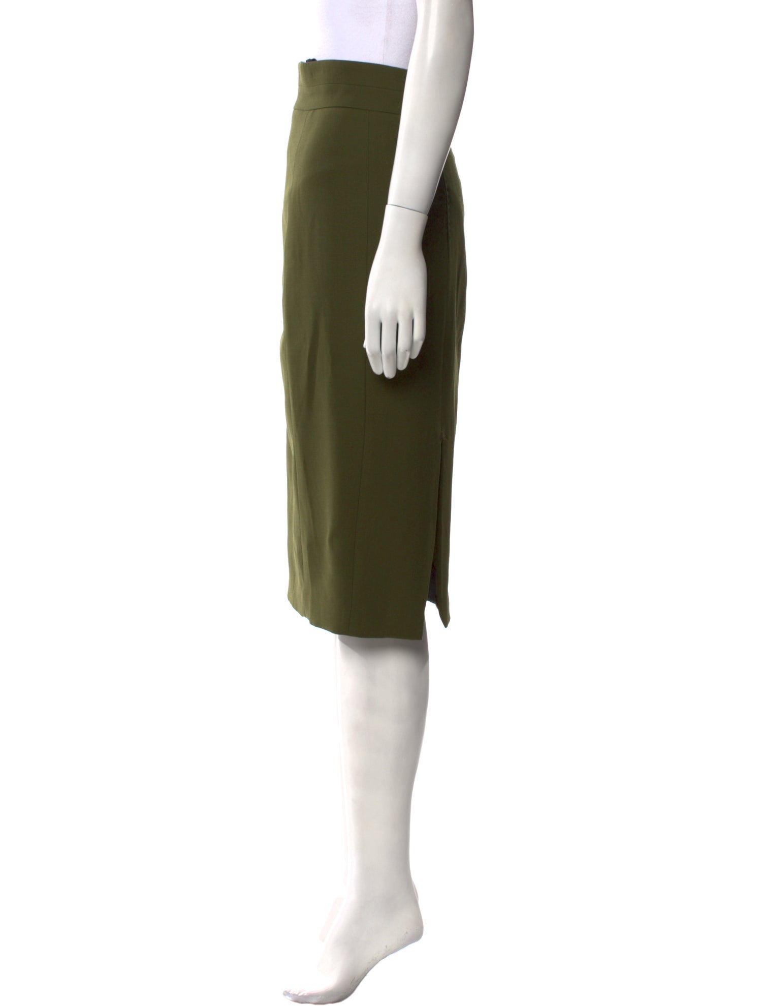 L'Wren Scott Virgin Wool Knee-Length Skirt