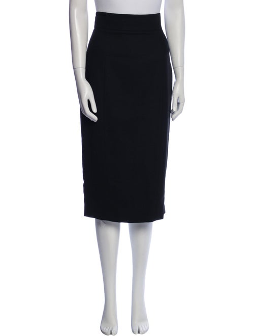 L'Wren Scott Wool Midi Length Skirt