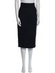 L'Wren Scott Wool Midi Length Skirt