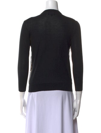 L'Wren Scott Wool Printed Sweater