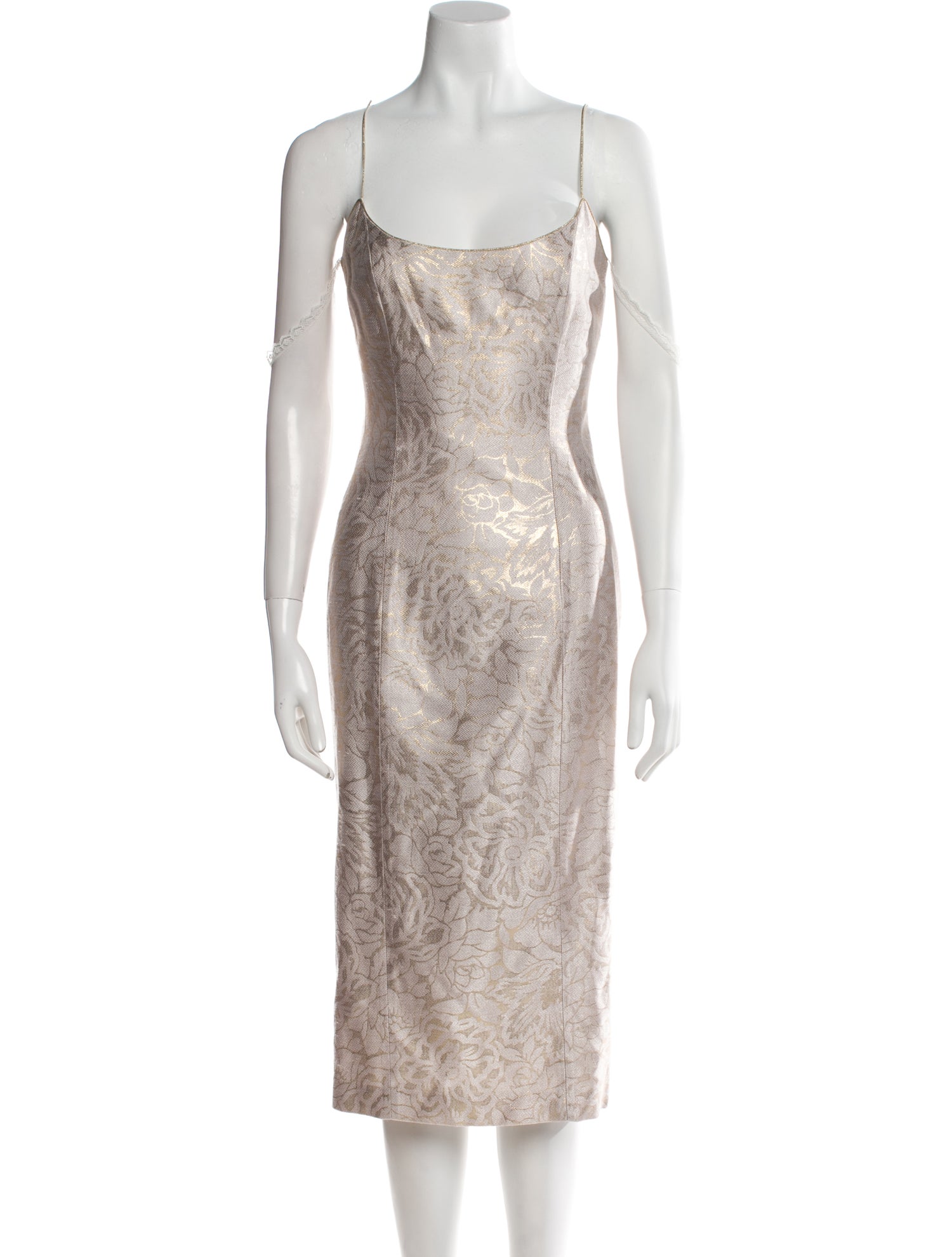 L'Wren Scott Vintage Knee-Length Dress