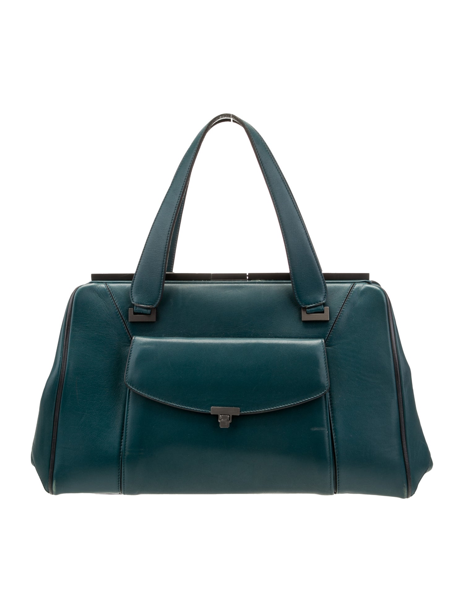 L'Wren Scott Leather Shoulder Bag