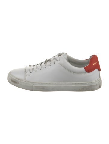 Alexander Lewis Sneakers Leather Colorblock Pattern 6