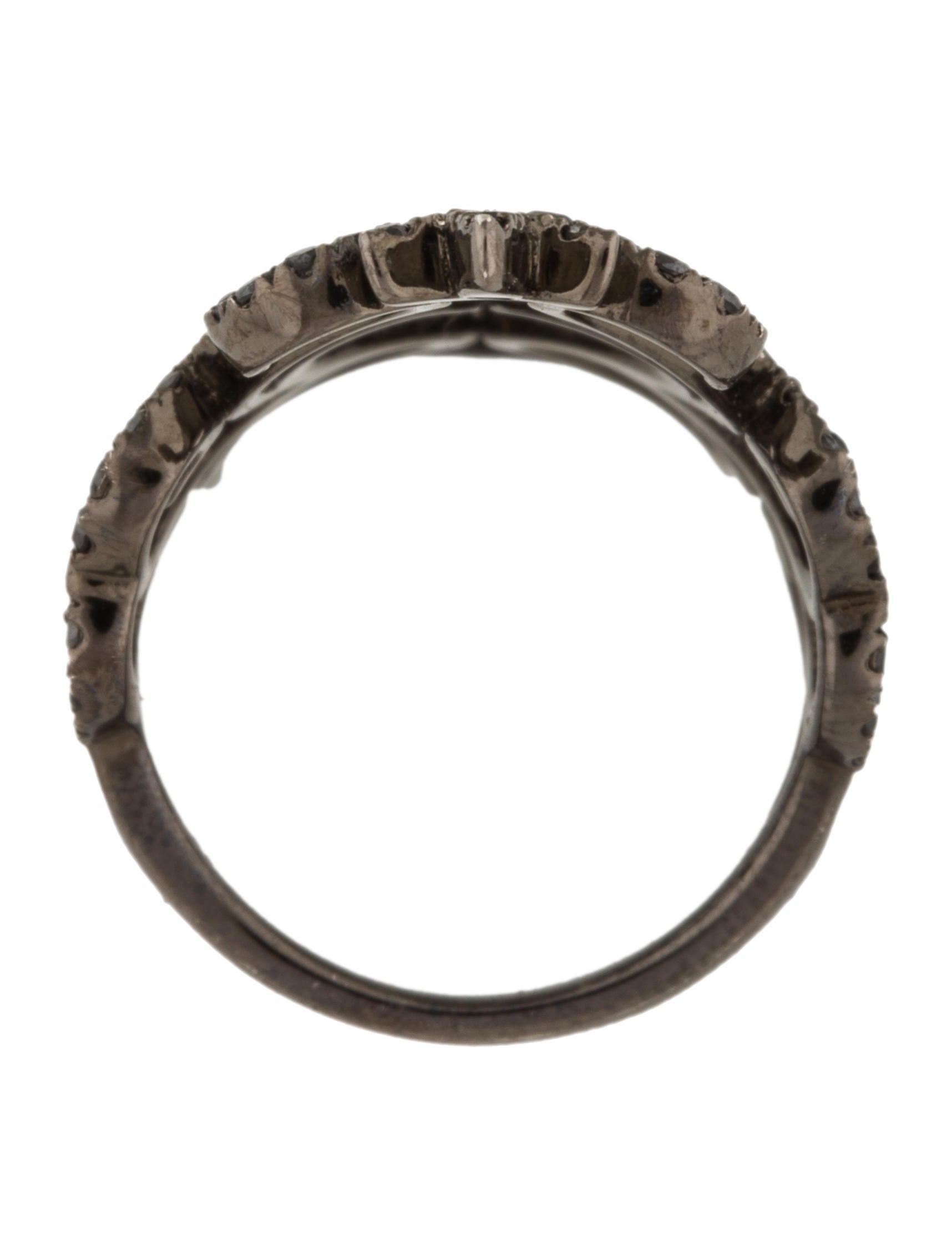 Lynn Ban Diamond Lace Ring Rings LYB20065 The RealReal