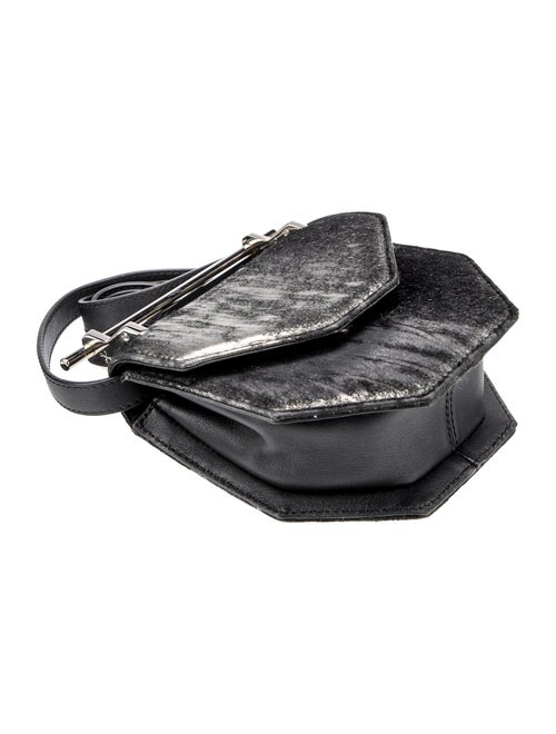 M2Malletier Leather Crossbody Bag