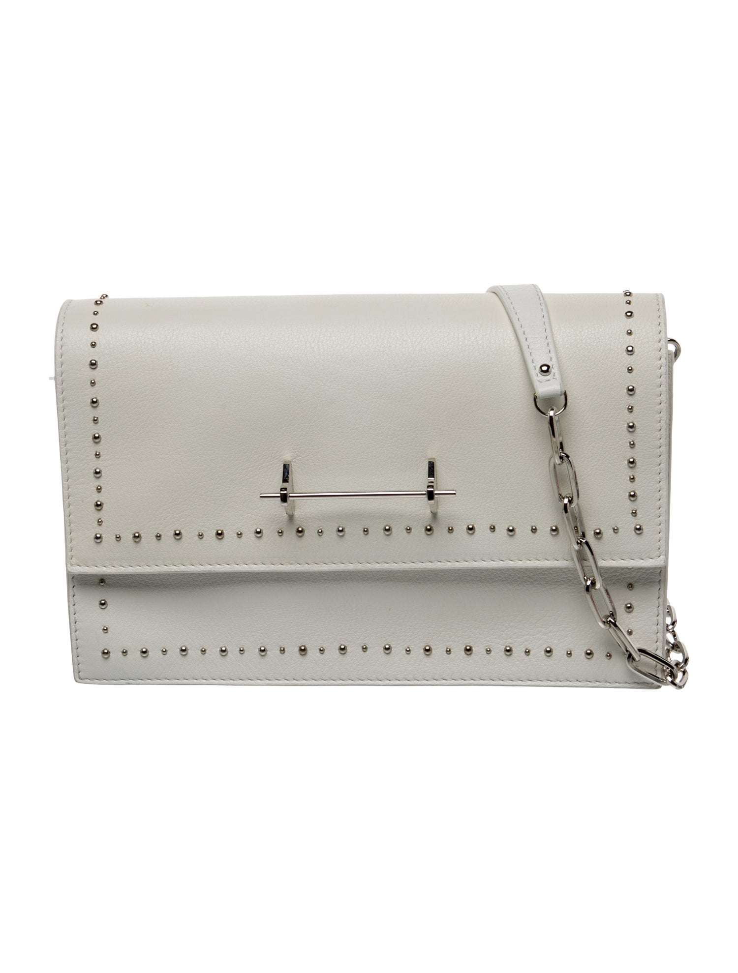 M2Malletier Leather Crossbody Bag