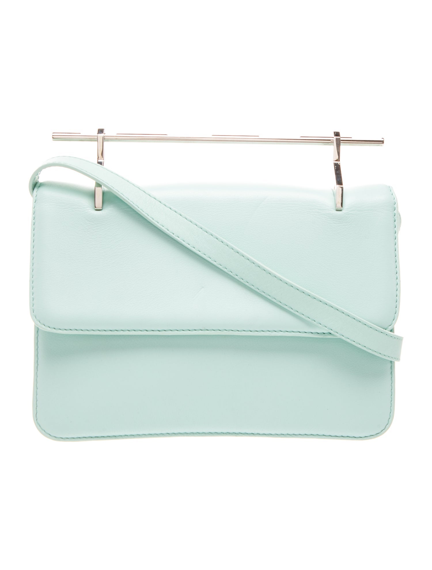 M2Malletier Leather Crossbody Bag