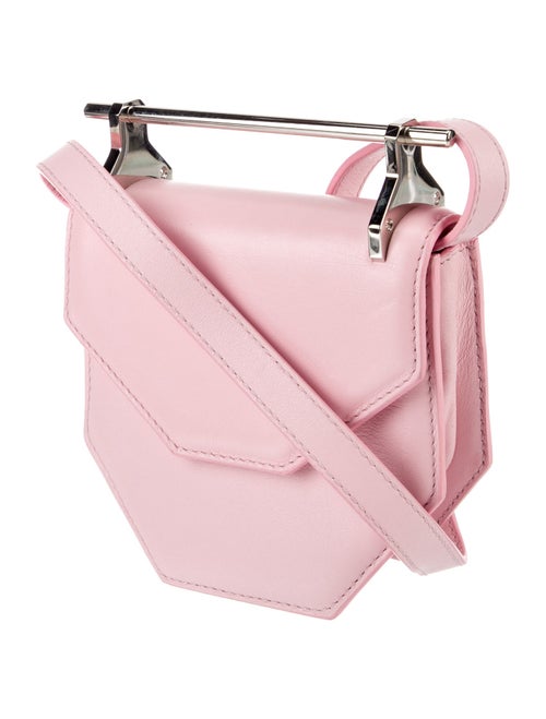 M2Malletier Leather Top Handle Bag