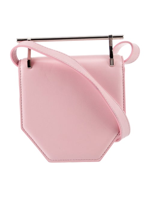 M2Malletier Leather Top Handle Bag