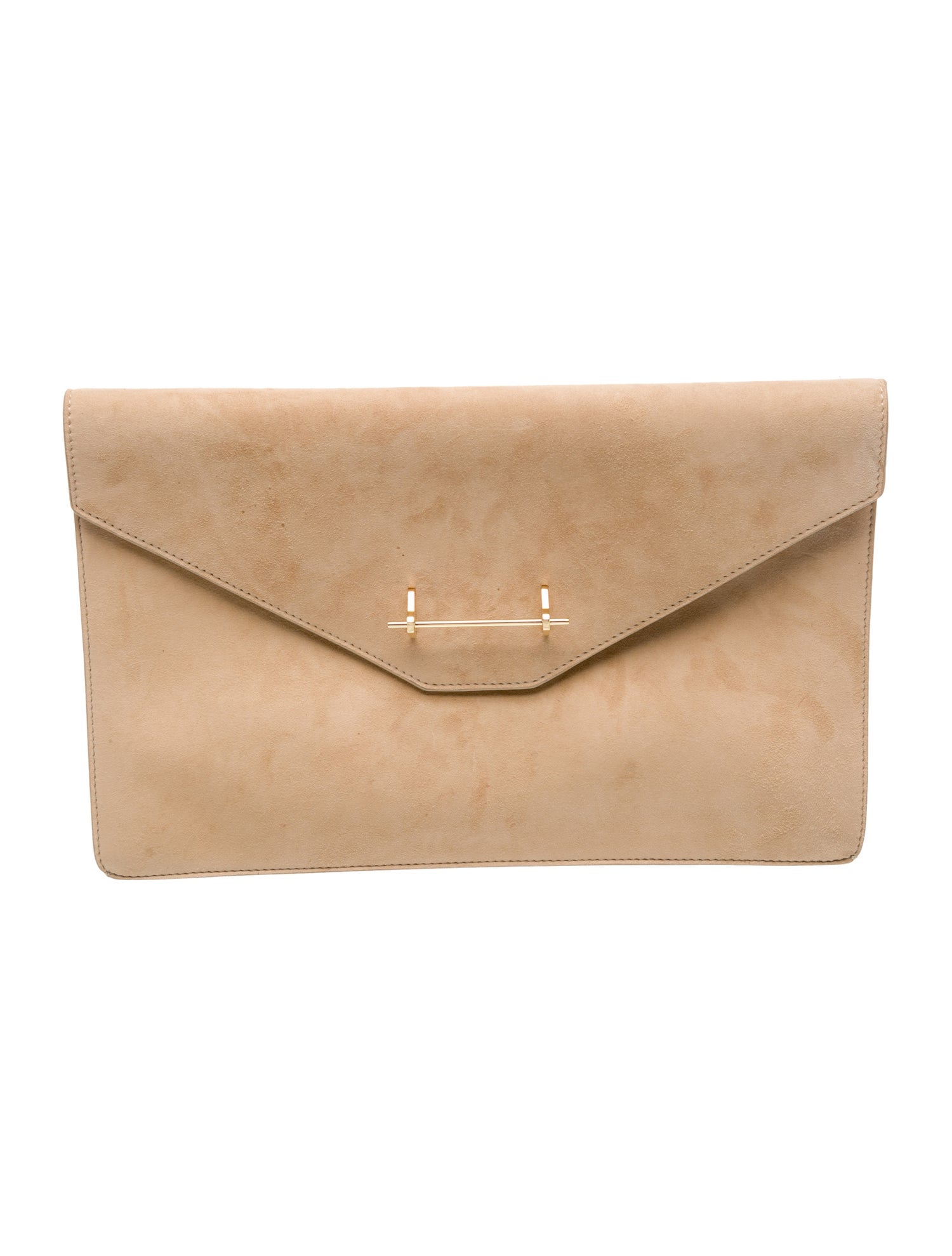 M2Malletier Suede Clutch