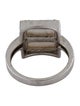 M2 by Mary Margrill Mother of Pearl & Diamond 'O' Initial Ring