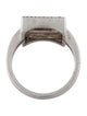 M2 by Mary Margrill Mother of Pearl & Diamond 'O' Initial Ring