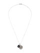 M2 by Mary Margrill Diamond 'I am Healed' Double Disc Pendant Necklace