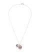 M2 by Mary Margrill Diamond 'I am Healed' Double Disc Pendant Necklace