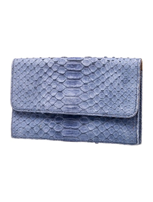 Maïa N Python Clutch