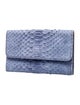 Maïa N Python Clutch