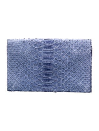 Maïa N Python Clutch