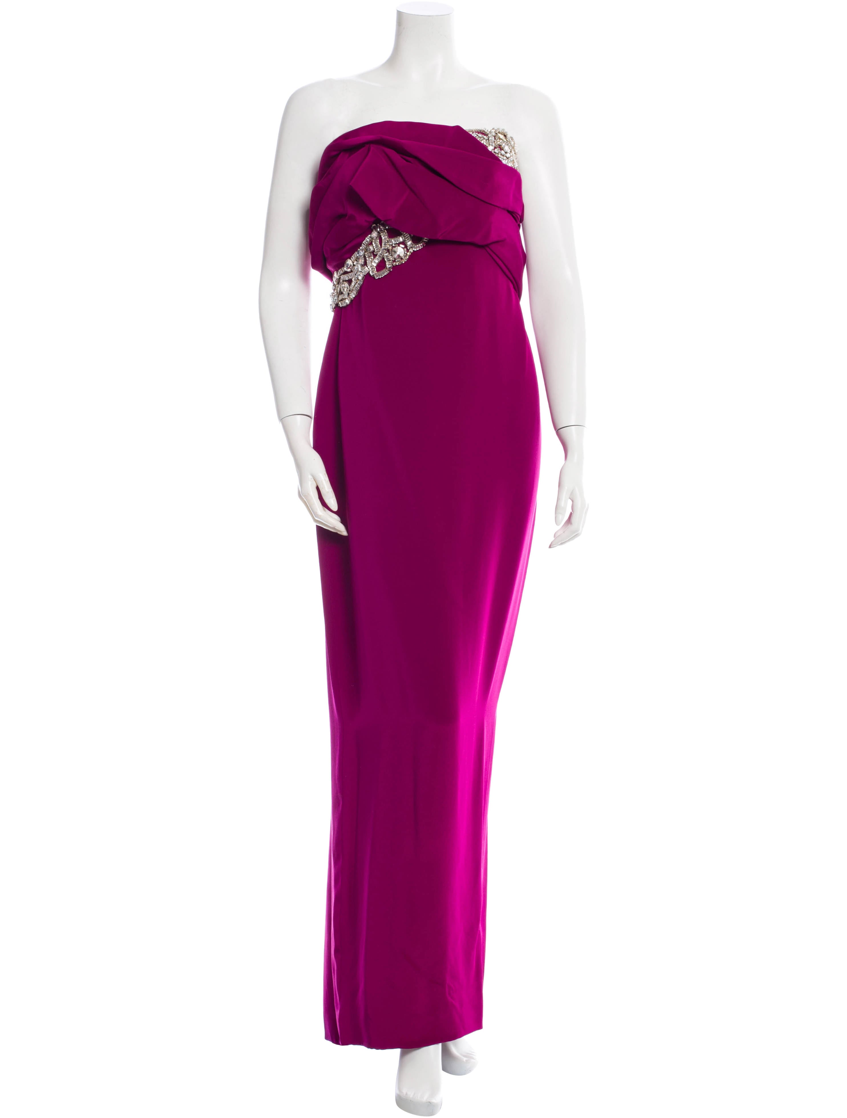 Marchesa Evening Gown Clothing MAC20104 The RealReal