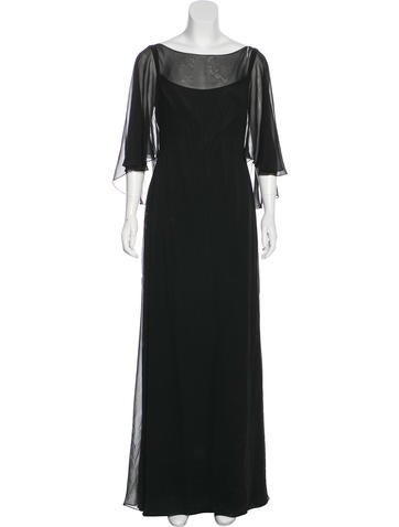 Marchesa Dresses Silk Maxi Dress US 12 | XL