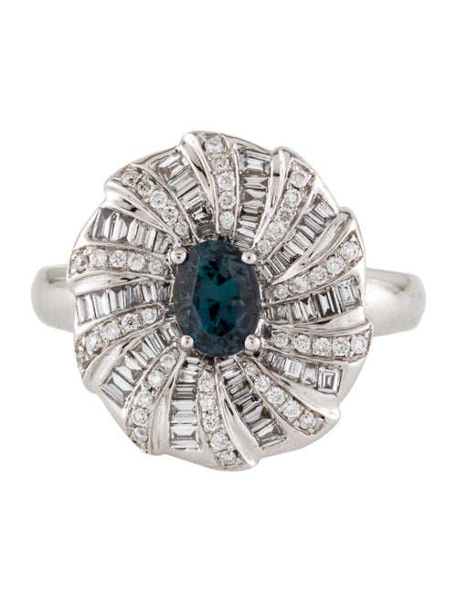 Marchesa 14K Alexandrite & Diamond Cocktail Ring