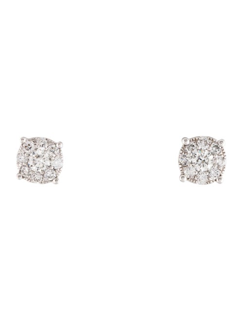 Marchesa 14K Diamond Stud Earrings
