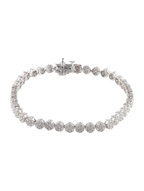 Marchesa 14K 2.73ctw Diamond Link Bracelet