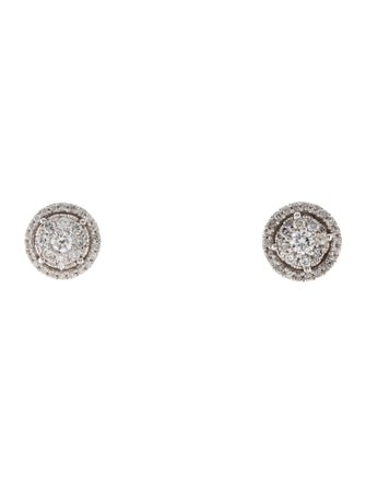 Marchesa 14K Diamond Stud Earrings
