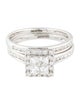 Marchesa 14K 1.02ctw Diamond Wedding Ring Set