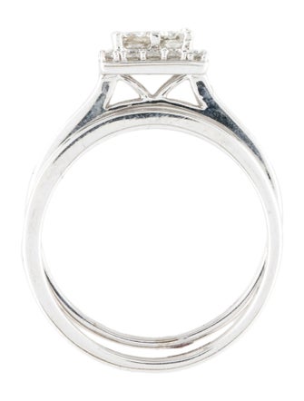 Marchesa 14K 1.02ctw Diamond Wedding Ring Set