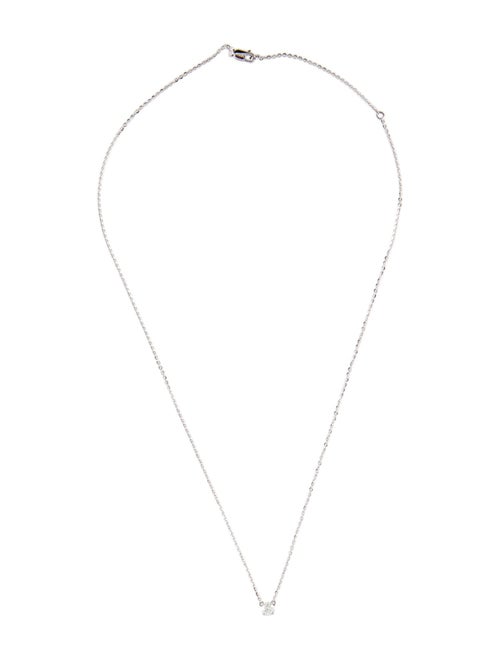 Marchesa 14K Diamond Solitaire Pendant Necklace