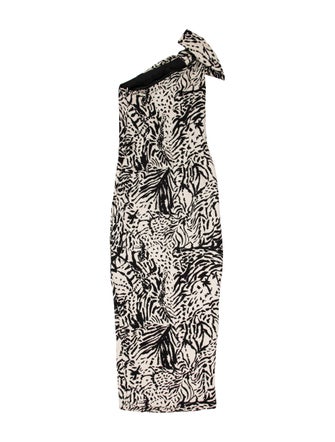 Marchesa Silk Long Dress