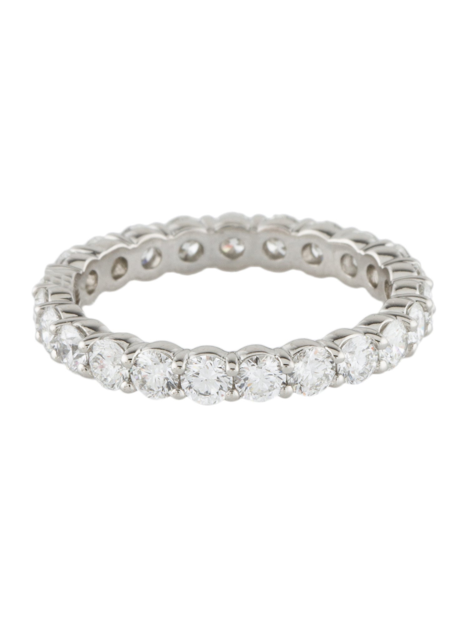 Marchesa Platinum 2.19ctw Diamond Eternity Band