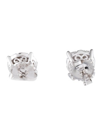 Marchesa 14K 1.25ctw Diamond Stud Earrings