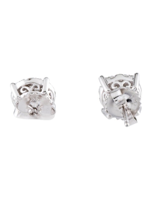 Marchesa 14K 1.25ctw Diamond Stud Earrings