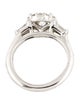 Marchesa Platinum 1.26ctw Diamond Engagement Ring