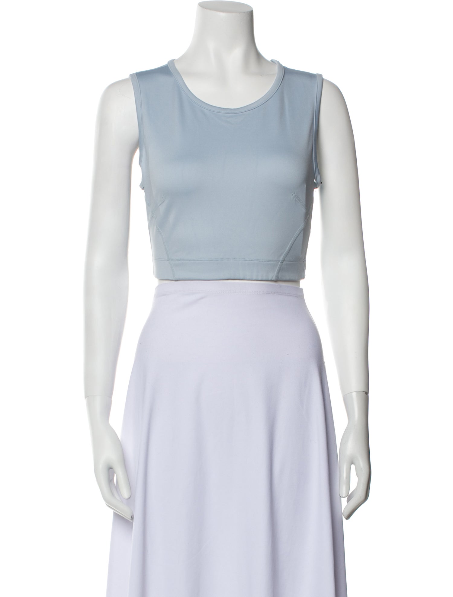 Marchesa Scoop Neck Sleeveless Crop Top w/ Tags