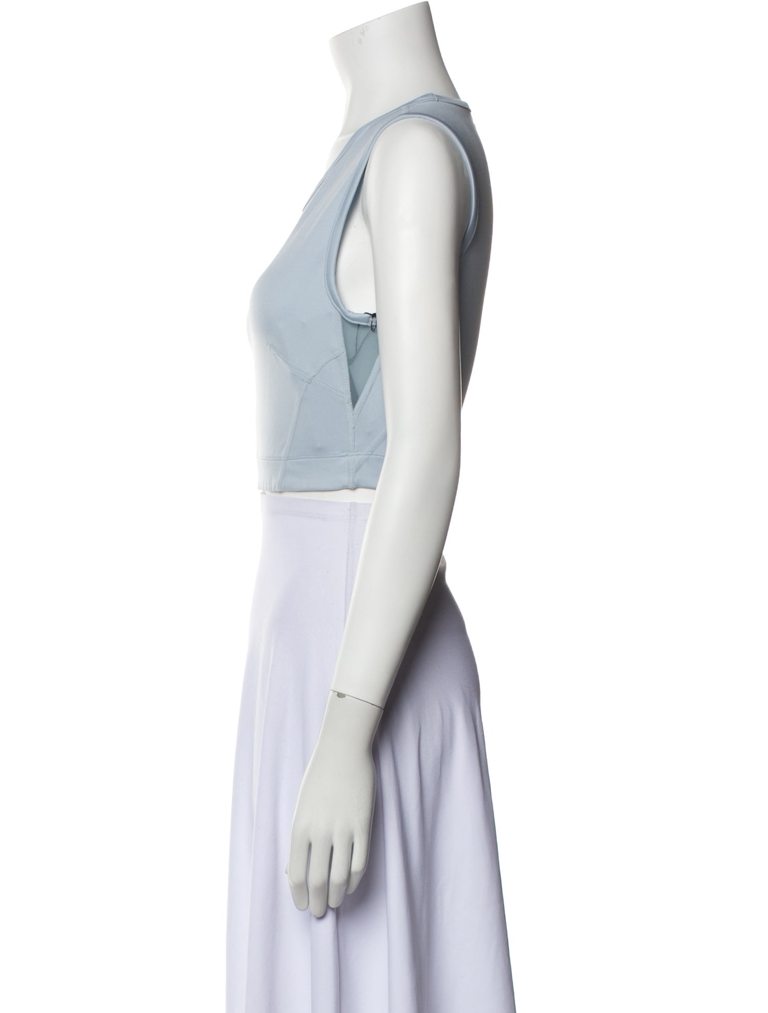 Marchesa Scoop Neck Sleeveless Crop Top w/ Tags