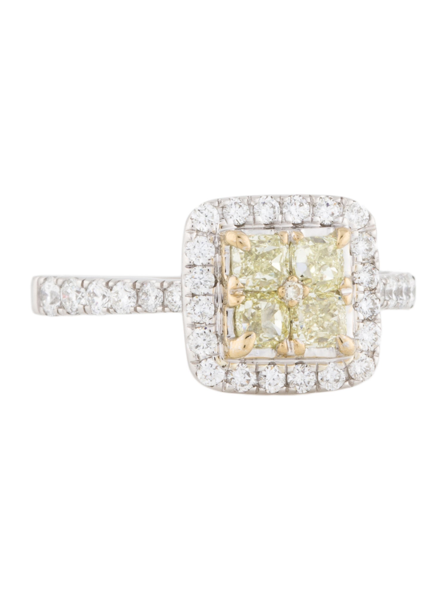 Marchesa 14K 1.42ctw Diamond Cocktail Ring