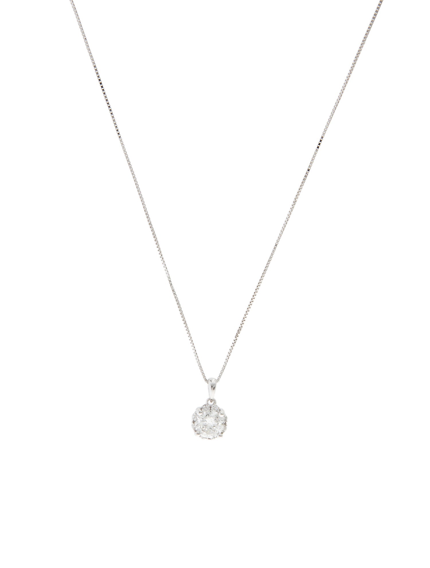 Marchesa 14K Diamond Pendant Necklace